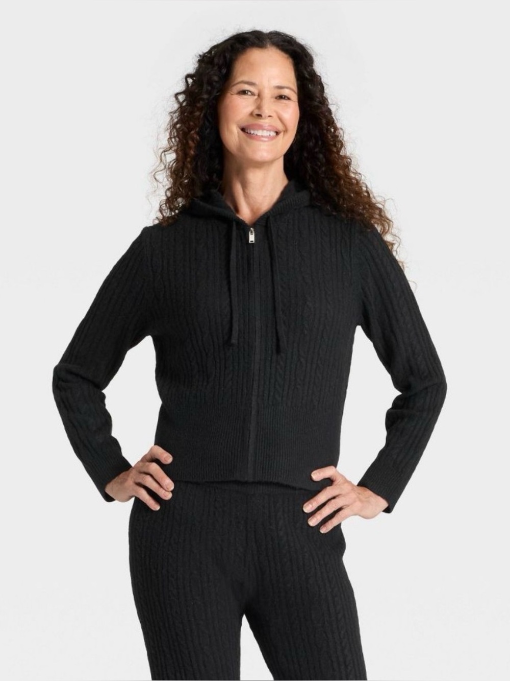 Women's Cozy Zip-Up Hoodie Cardigan Sweater - Universal Thread